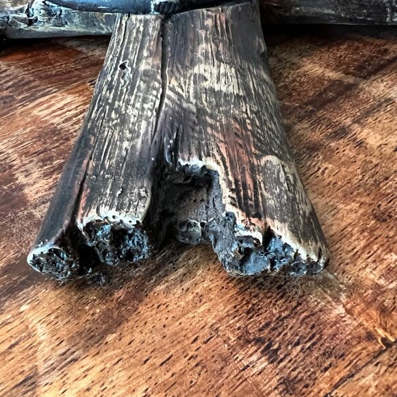 Rustic Western Wall Cross With Heart Centerpiece & Weathered Wood Look - Picture 4 of 10